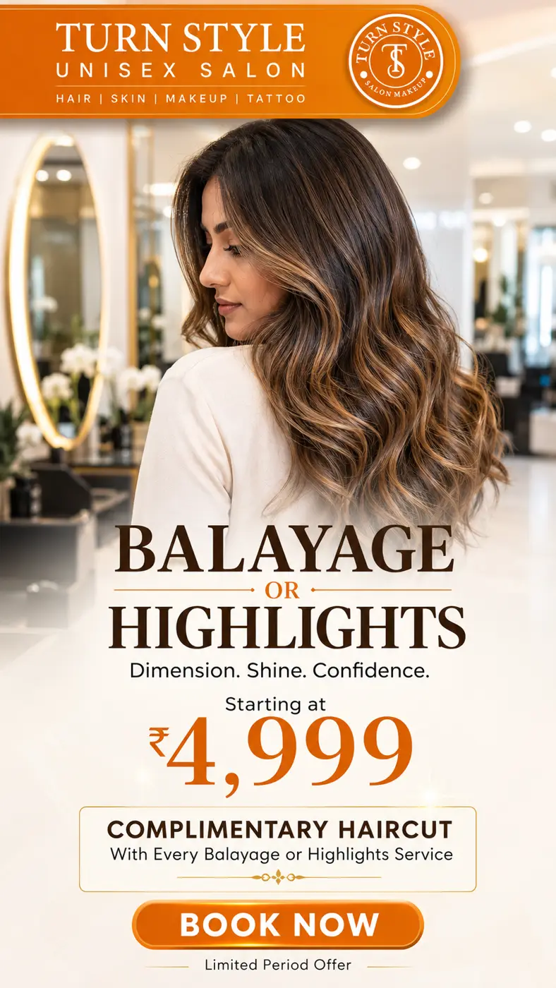 Balayage highlights